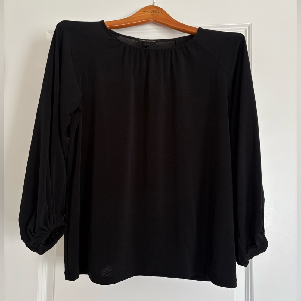 Banana Republic Elegant Black Women's Top